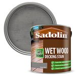 Sadolin Wet Wood Decking Stain 2.5 litre Colour - Cape Grey