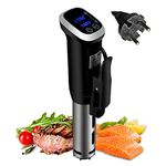 Sous Vide Cooker Sturdy Immersion Circulator 1500Watts Powerful Motor and Digital Display (EU Plug, 220V)