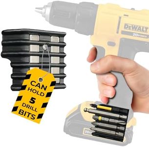 Impact Driver Bit Holder, Magnetic Drill Holder, Bit Holder for Drill, Perfect for Construction, and DIY Projects, Compatible with Most DeWalt 20V Max Drills and Drivers, 1pack