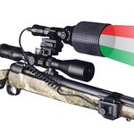 Wicked Lights A67iC 3-Color-in-1 (Green, Red, White LED) Night Hunting Gun Light Kit with Intensity Control for Coyote, Predator, Varmint & Hogs