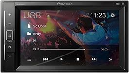 Pioneer DMH-A240BT Mechafree 6.2” Touchscreen Multimedia Player with Smartphone Mirroring, Bluetooth, 13-Band GEQ, Advanced Audio Features and Premium Audio Quality, Black