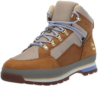 Timberland Women's Euro Hiker Fashion Boot, Wheat, 9.5
