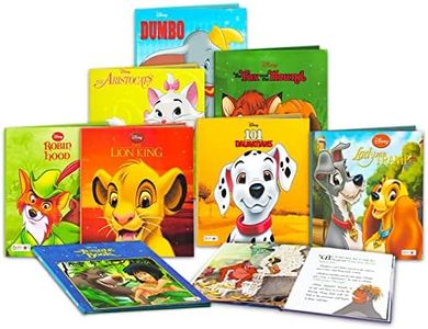 Disney Classic Storybook Collection for Toddlers Kids ~ 8 Disney Books Bundle Featuring Dumbo, Lion King, The Jungle Book, 101 Dalmatians and More | Disney Bedtime Book Stories Set