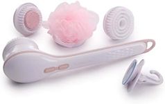 Flawless Cleanse Spa, Electric Body Brush- With 3 Multi-Purpose Cleansing Heads for a Full Body Spa Experience