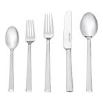 HENCKELS Modena 20PC Flatware Set, SILVER, REGULAR