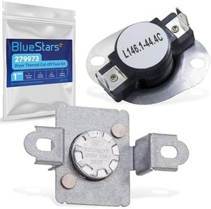 BlueStars 279973 Dryer Thermal Cut-Off Fuse Kit - Compatible with Whirlpool & Kenmore Dryers - Replaces 3391913 8318314 AP3094323 PS334387