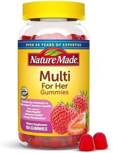 Nature Made Multivitamin for Her Gummies, Multivitamin for Women, 13 Key Nutrients To Help Support Immune Health, Strawberry, 150 Count