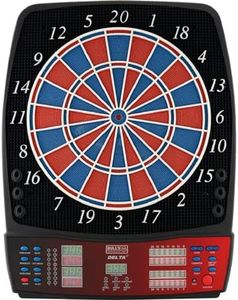 BULL'S 67986 Delta Iv Russ Bray Sound Elektronik Dartboard, Mehrfarbig, 59 x 46 cm