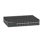 NETGEAR 24-Port Gigabit Ethernet Unmanaged Switch (GS324) - Desktop/Rackmount, Sturdy Metal Fanless Housing