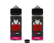 200ml Pinkman vape liquid e-liquid Berry Menthol e juice Value pack 2 x 100ml high VG 70:30 Koncept for Sub Ohm Cloud tanks and electronic cigarettes - No Nicotine 0mg (Pinkman)