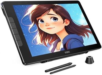 VEIKK Studio 16 Drawing Pen Display 15.6 Inch Full-Laminated Graphics Drawing Monitor with Adjustable Stand and Quick Dial,Shortcut Keys, 2 Pens (16384 Levels Pen Pressure,125% sRGB Color Gamut)