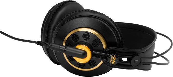 AKG K240 Studio Headphones – Black Gold, Over-Ear