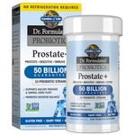 Garden of Life Probiotic and Prostate Supplement for Men - Dr. Formulated Prostate+ for Digestive and Prostate Support, Shelf Stable, 60 Capsules