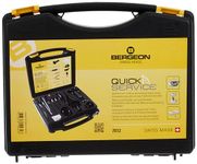 Bergeon 7812 Professional Grade Quick Service Watch Repair Kit in Carry Case #55-699, Black