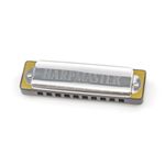 Suzuki MR-200-C Harpmaster Harmonica in C, Silver