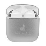 Dark Beatz Deep Audio True Wireless in Earbuds with DNS | Auto Pairing| Gaming Mode |Touch Control| IPX4 Water-Resistant | BT 5.3V | 60H Playtime | Voice Assistance and C-Type Fast Charging-Silver