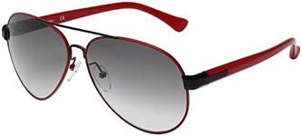 Calvin Klein CK1209SA-BLACK/RED Sunglasses, Braun, 62-13-135