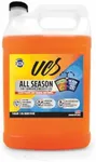 UCS Advanced All-Season Windshield Washer Fluid | Winter Protection to -27°F | 2-in-1 Bug Wash & Water Beading Technology | Streak-Free Visibility | Safe for Rain-Sensing Windshields | 1 Gallon