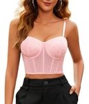 Avidlove Bustier Tops For Women Push Up Corset lingerie Y2K Sexy Going Out Party Club Top