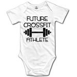 Infant Future CrossFit Athlete Cute Baby Onesie Bodysuit