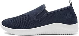 XL Elijah Mens Navy Slip On Shoe - Size 6 UK - Blue