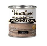 Rust-Oleum Varathane 370870 Premium Fast Dry Wood Stain (Half Pint/236ml) - Western Oak