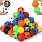 Soccer Party Favors for Kids 4-8 8-12, 36 pack Fidget Spinner Basketball Balls Goodie Bag Stuffers Treasure Box Toys for Classroom Return Gifts for Kids Easter Party Favors Supplies