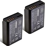 BM Premium 2-Pack of LP-E10 Batteries for Canon EOS Rebel T3, T5, T6, T7, Kiss X50, Kiss X70, EOS 1100D, EOS 1200D, EOS 1300D, EOS 2000D Digital Camera