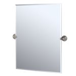 Gatco 4369S Charlotte Rectangular Wall Mirror Satin Nickel