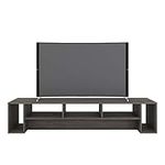 Nexera 110044 72-Inch Tv Stand, Bark Grey