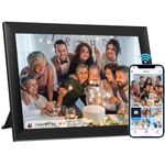 32GB 10.1 Inch Smart WiFi Digital Photo Frame 1280x800 IPS LCD Touch Screen, Auto-Rotate Portrait and Landscape, Built in 32GB Memory, Share Moments Instantly via App from Anywhere