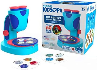 Educational Insights GeoSafari Jr. Kidscope, Microscope for Kids, STEM Toy, Boys & Girls, Ages 5+