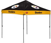 Rawlings NFL 10x10 Straight-Leg Tailgate Canopy, Pittsburgh Steelers (2231082111)