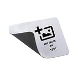 Clapcart Customized/Personalized On Rubber Base Mat Finish Mouse Pad for PC/Laptop - (Your Own Logo, Text Or Photo)