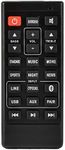 Replacement Remote for Sanyo FWSB405FS FWSB405F FWSB426F FWSB415E A NC302UH NC300UH NC306UH FWSB426FA Sound Bar Remote Control - Black Subwoofer Speaker Home Audio System Accessories