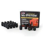 Gorilla Automotive 71643NBC System Lock 5Lug 14-1.50 Acorn Blk