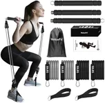 WeluvFit Pilates Bar Kit with Resis