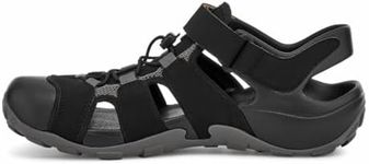 Teva Men’s Flintwood Sport Sandal, Black, US 11