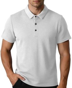 Breeze Shirts for Men,Beer Belly Shirts for Men Short Sleeve Lightweight Breathable Collared Mens Golf Shirt Stretchy Summer Clothes,Office,Work,Tennis,Vacation Outfits,Beachwear,Casual Everyday Wear
