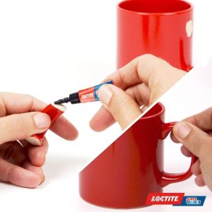 Loctite Universal Super Glue, Clear All-Purpose Adhesive, 3 x 1g Travel Size