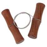 Clay Cutting Wire, Wooden Handle Wire Clay Cutters Twisted Wire Cutting Tool for Clay Pottery Art Crafts Making Tool