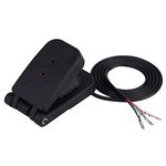 ATV Foot Brake Pedal, Speed Control Brake Pedal, Variable Speed Pedal Electric Pedal Foot Switch Accessory,Black Plastic ATV Foot Accelerator Throttle