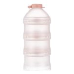 Simba Twist-Lock Stackable Milk Powder Formula Dispenser and Snack Storage Containers, Pink (BPA Free)