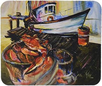 Caroline Treasures Blue Crab trappola mouse pad/Hot Pad/Trivet (JMK1104MP)