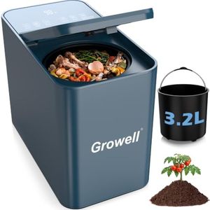 Growell 3.2L Smart Electric Composter, Countertop Food Waste Indoor Bin
