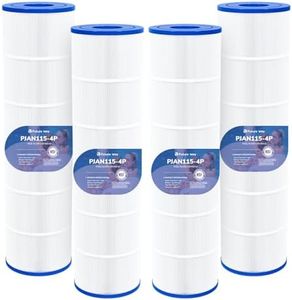 Future Way CV460 Pool Filter Cartridges Replacement for Jandy CV460, CL460, Replace Jandy R0554600, Pleatco PJAN115, Unicel C-7468, 4X115 sq.ft, 4 Pack