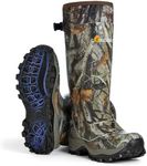 GIEESHIELD Rubber Boots for Men & Women – Ultra-Light Waterproof 6mm Neoprene Insulated Boots with Anti-Slip Sole, Warm Hunting & Rain Boots for Farming, Snow, Mud(Black, Next Camo G2)