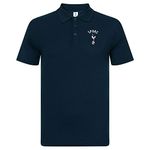 Tottenham Hotspur FC Official Football Gift Mens Crest Polo Shirt Navy Small