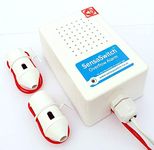 SensaSwitch Overflow Control Alarm with Water Sensor Set, Fixed Volume Musical Alarm, White Plastic, Model-OCA