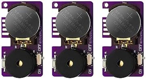3pcs Prank Device, Cricket Noise Maker Prank Beeping for Several Months Hidden Sound Prank Includes Cricket Chirps, Beeps and More Noise Making Prank Device for Adults, Purple